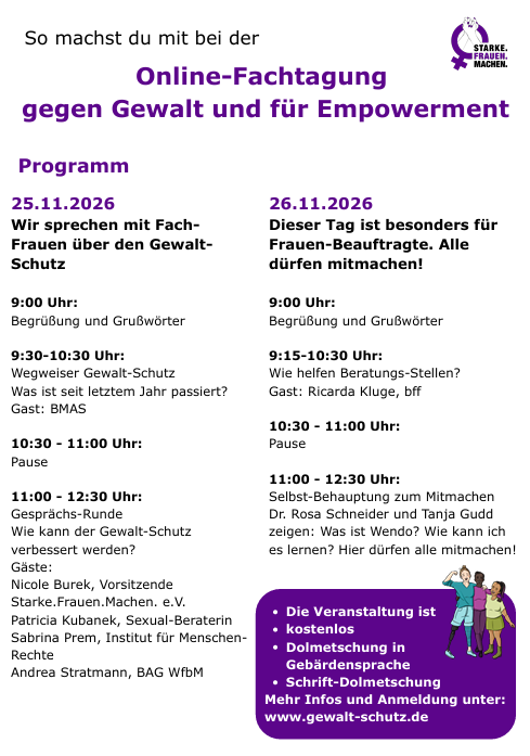 Plakat zur Fachtagung. Das Plakat kann als pdf heruntergeladen werden.